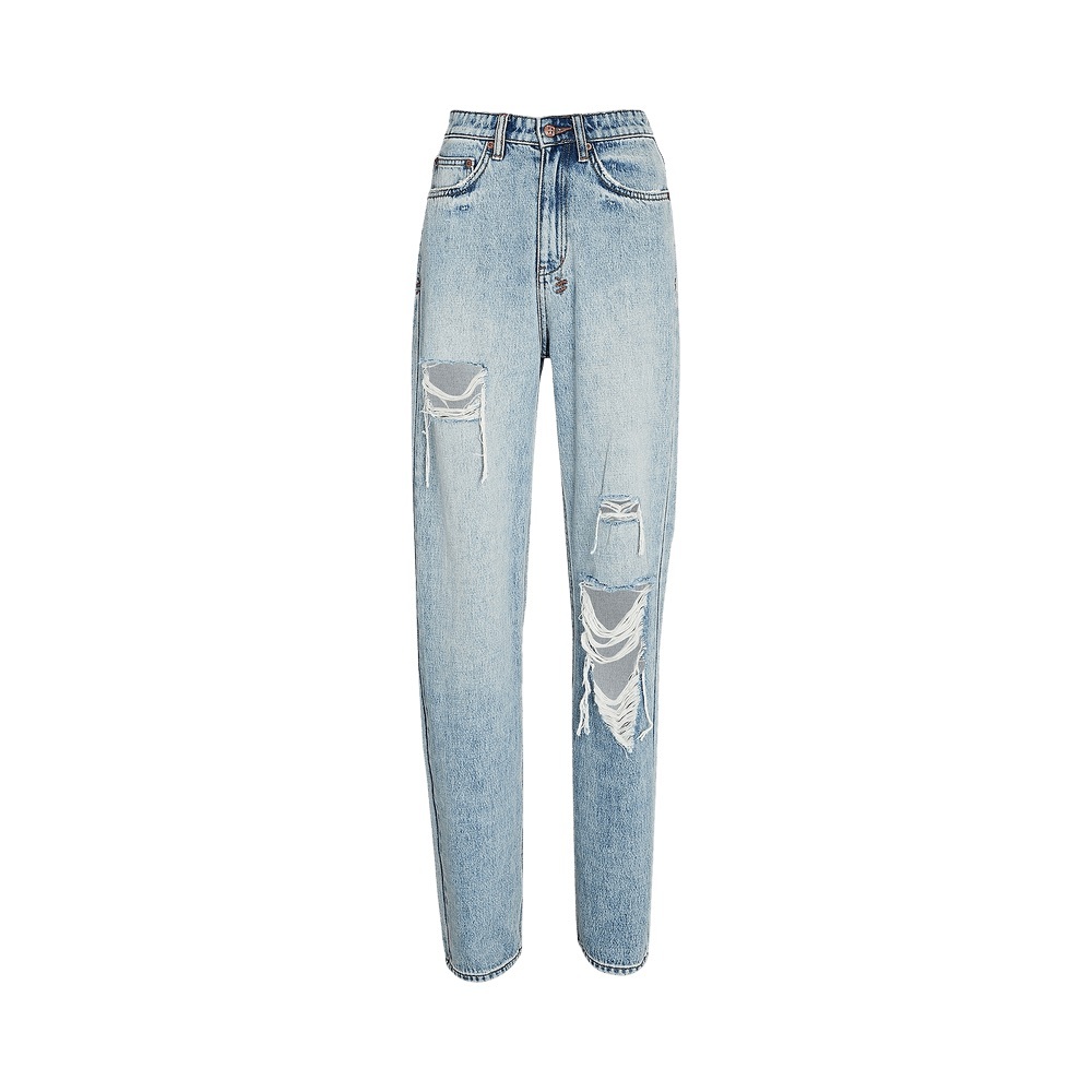 Ksubi women’s 23 Playback lifetime busted super high waist distressed jeans EUC